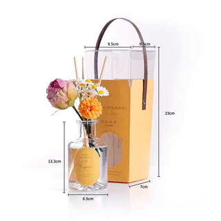 ก้านไม้หอมดอกไม้เสมือนจริง 200ml ฟรีดอกไม้ตกแต่ง ของขวัญแด่คนพิเศษ ของขวัญวันเกิด วันรับปริญญา ไหว้ผู้ใหญ่ แฟน