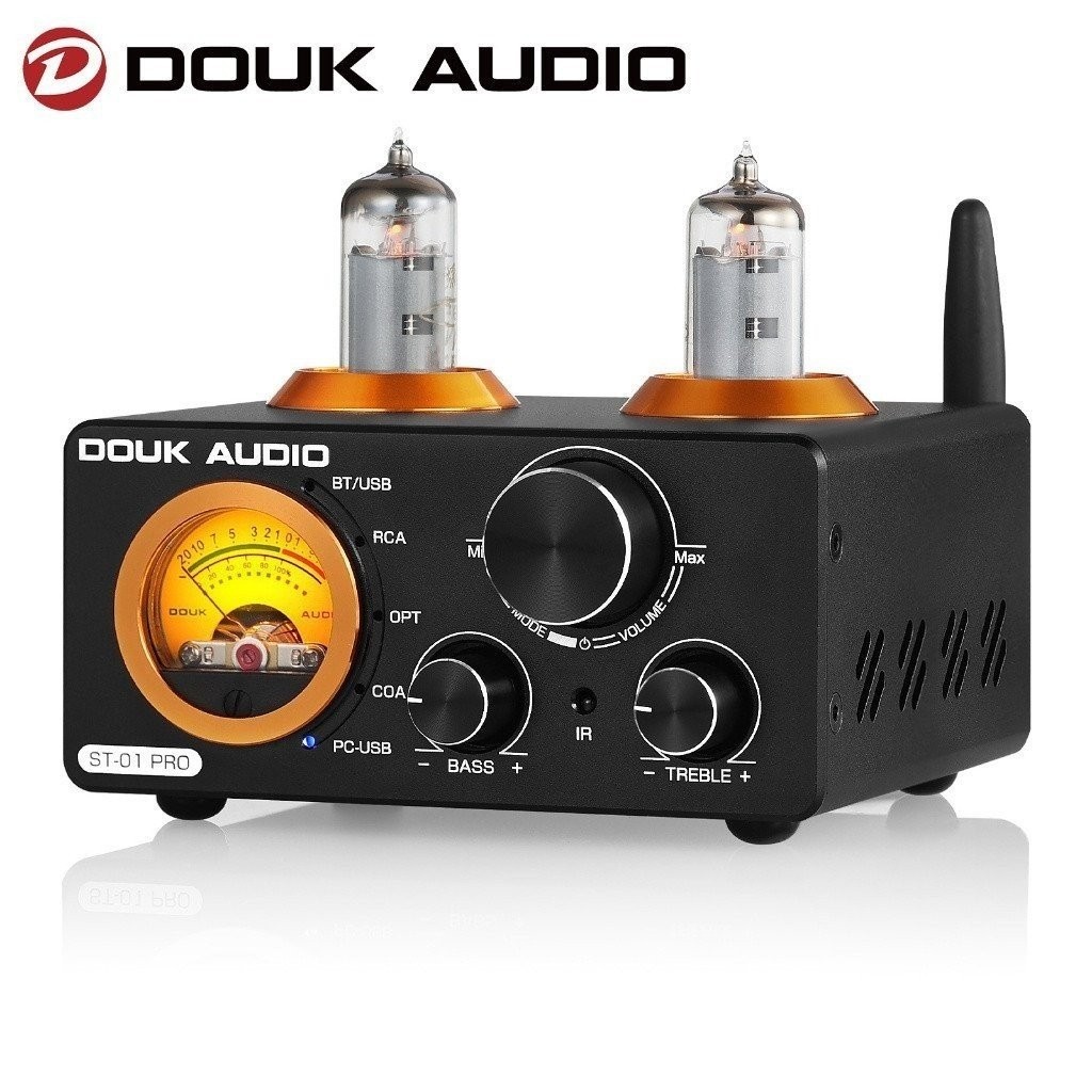 √Douk ST-01/ST-01 Pro HIFI เครื่องขยายเสียงหลอดสูญญากาศ Bluetooth 5.0เครื่องรับสัญญาณสเตอริโอ USB DA