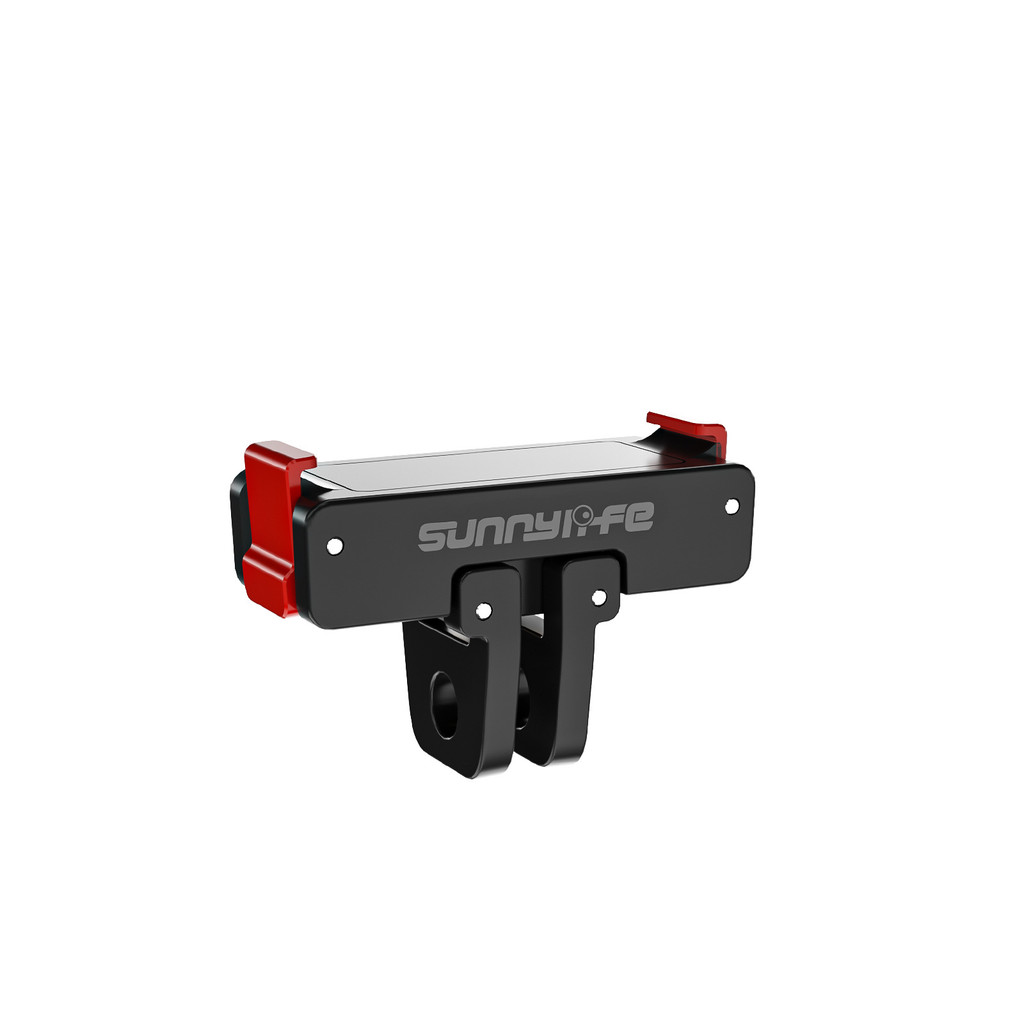 Magnetic Adapter Mount สําหรับ DJI Osmo Action 5 Pro/4/3/2 พับอะแดปเตอร์ Quick Release, ขาตั้งกล้อง Attachable, Selfie, Vlogging ชิ้นส่วนขยายอุปกรณ์เสริม