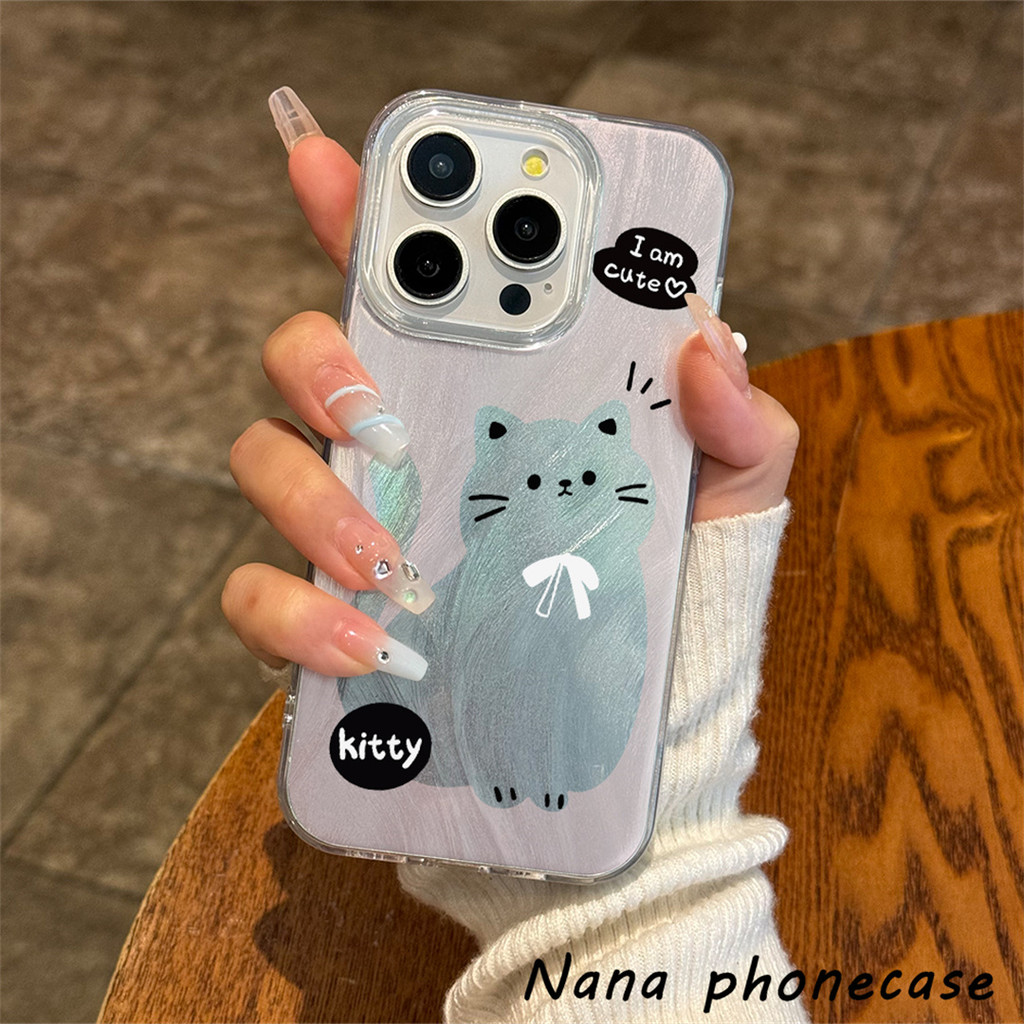 ✨ส่งจากไท✨ เคส Redmi10A9C 10CA11 2C11PRO MI11LITE 13C13RPRO เคสโทรศัพท์ลูกแมวกลวง