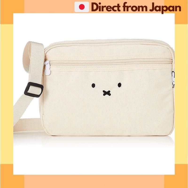 [Miffy][จัดส่งญี่ปุ่น] [Hapitas] กระเป๋าสะพายไหล่ขนาดเล็ก Miffy 6060, 6076 Ladies B185 Face Ivory