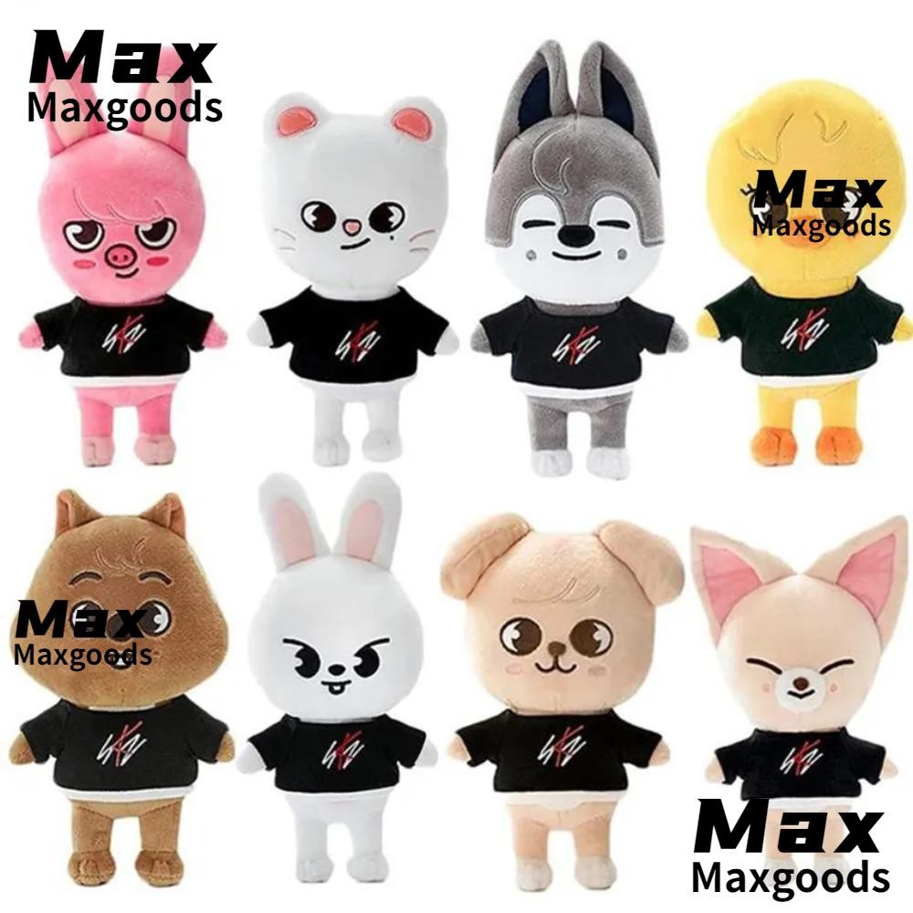 Maxg Skzoo ของเล่นตุ๊กตา, ตุ๊กตาสัตว์หมู, Kawaii 20 ซม.หมาป่าตุ๊กตาการ์ตูนเด็ก