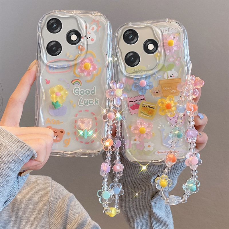 Powerpuff สาวนุ่มสําหรับ VIVO Y200 V40 Lite V30 Pro V30e V29 V29e V27 V27e V25 V25e V23 V23e V21e V20 Y73 4G Stand Holder