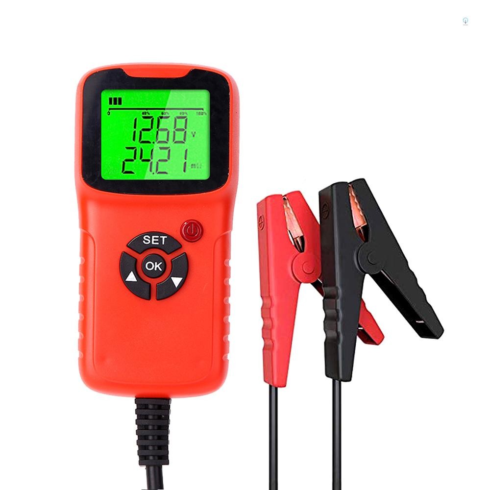 Car TesterCar Battery Charger Tester Analyzer 12V 2000CCA Battery Voltage Test Charge Circuit Tester