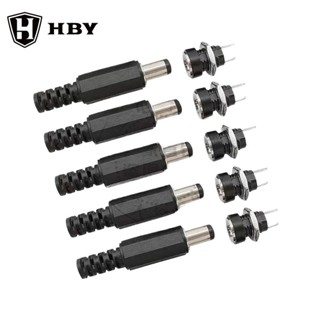 10 ชิ้น 5 คู่ DC-022B + ปลั๊ก DC DC022 5.5x2.1 มม.5.5x2.5 มม…