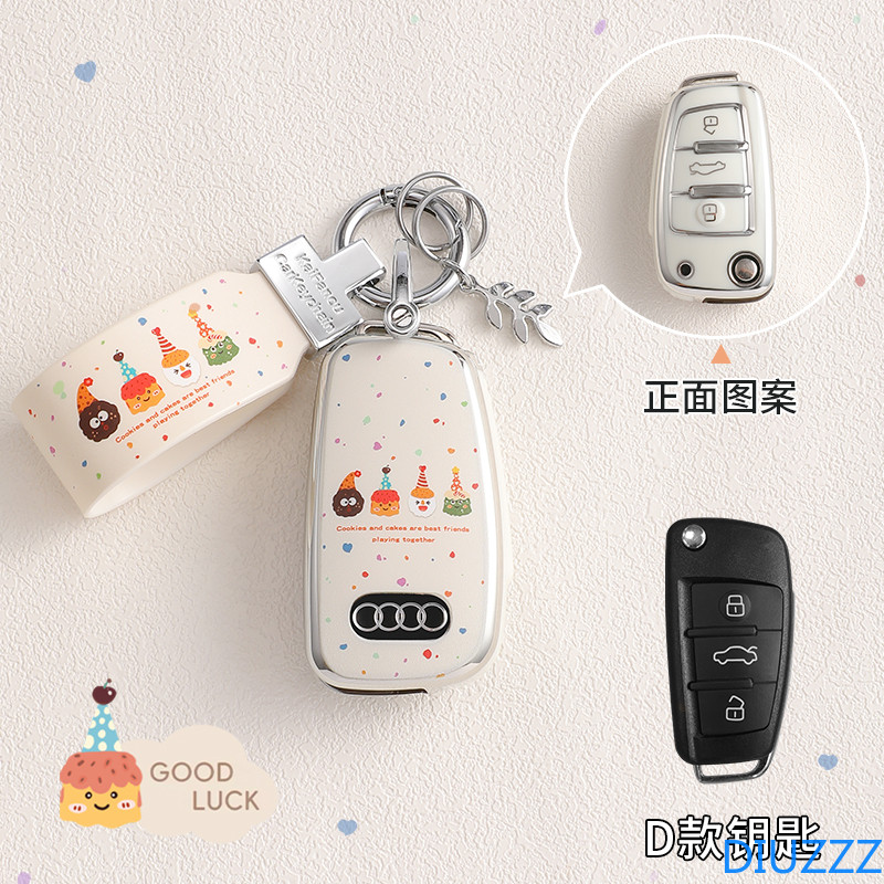 Tpu รถ Remote Key สําหรับ Audi A1 A3 8P A5 E-tron A6 C7 A7 A8 S3 S8 R8 Q2 Q3 Q5 Q7 Q8 SQ5 TT RS3 RS6
