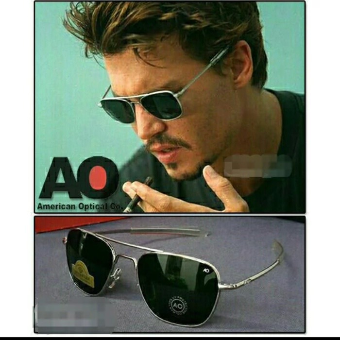 AF.SHOP2/ แว่นตาออปติคอลป้องกันรังสียูวีสไตล์อเมริกันสีดํา Fullset - กล่องและน้ํายาทําความสะอาดฟรี