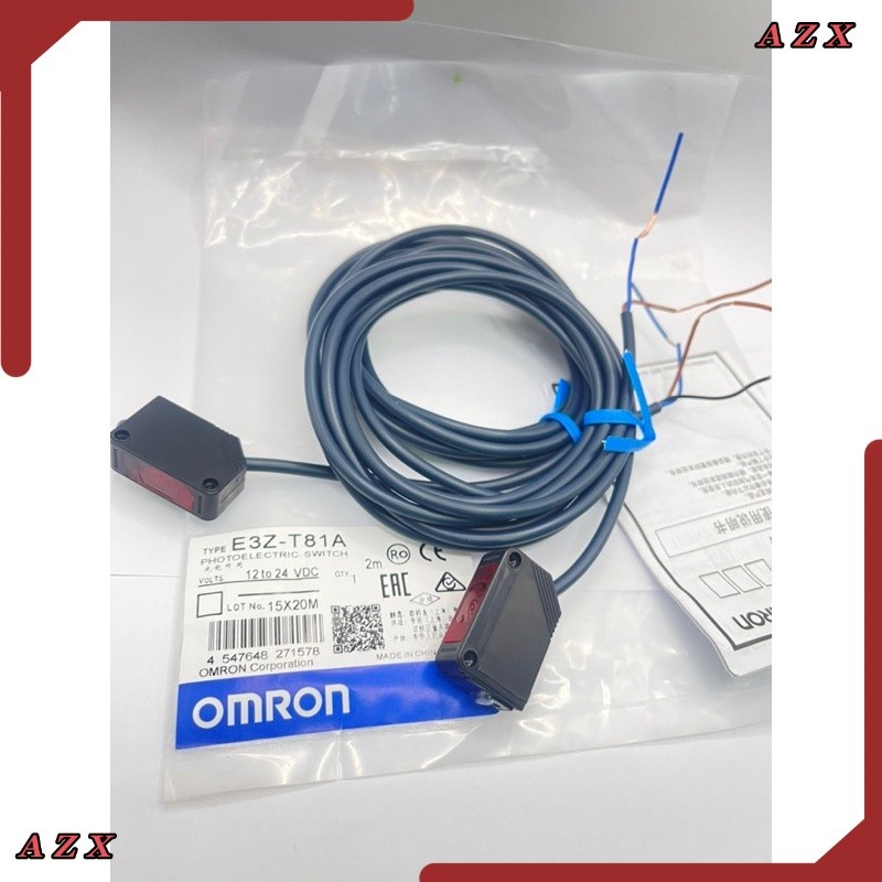E3Z-T61A E3Z-T81A Photoelectric sensor ตัวรับ-ตัวส่ง ส่งของทุกวัน ส่งจาก กทม