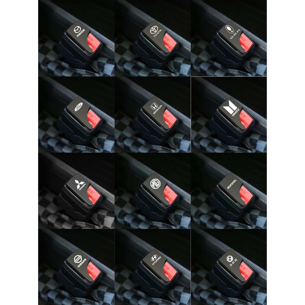 เข็มขัดนิรภัยรถยนต์คลิปหนีบหัวเข็มขัดนิรภัย ที่ซ่อนอยู่คลิปหนีบเข็มขัดนิรภัยหัวเข็มขัด สำหรับรุ่น รถยนต์ทั้งหมด