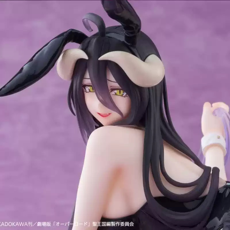 พร้อมสต็อก TAITO OVERLORD Albedo Bunny Girl Desktop Accessories Scenery Figure