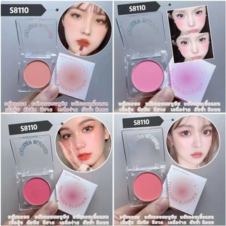 coco. baby65 ลาเมล่าบลัชออนหัวใจ บลัชออนโทนส้ม ส้มพีช ชมพูพีช เนื้อดี สีสวย S8110