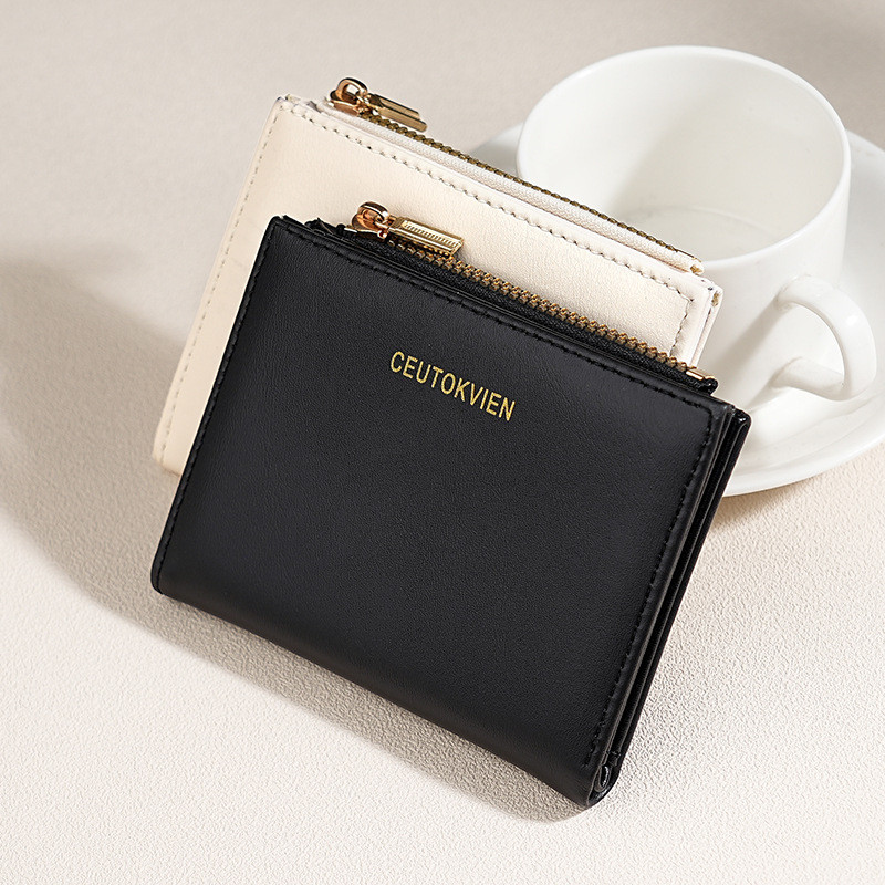 2025 ใหม่ กะทัดรัด บางเฉียบ มินิมอล หลาย สล็อต หนึ่ง พับ กระเป๋าสตางค์ กระเป๋าบัตรขนาดเล็ก