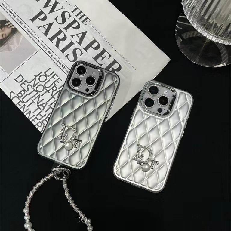 กรณีเป็นมุกที่ถอดออกได้สั้น ตัก แฟชั่นเคลือบเงาสองซีดีเปลือกแข็ง เคสโทรศัพท์ธุรกิจสําหรับ ไอโฟน 15 14 13 12 11 โปรแม็กซ์ รวมทุกอย่างวางทนกร
