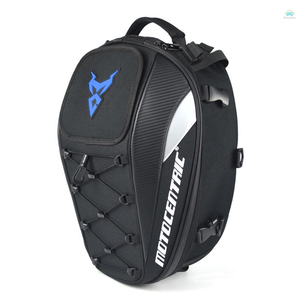 Yb Motorcycle BagMotorcycle Back Bag Back Seat Bag Tail Bag มัลติฟังก์ชั่นไหล่ Stocked Backpack Helm