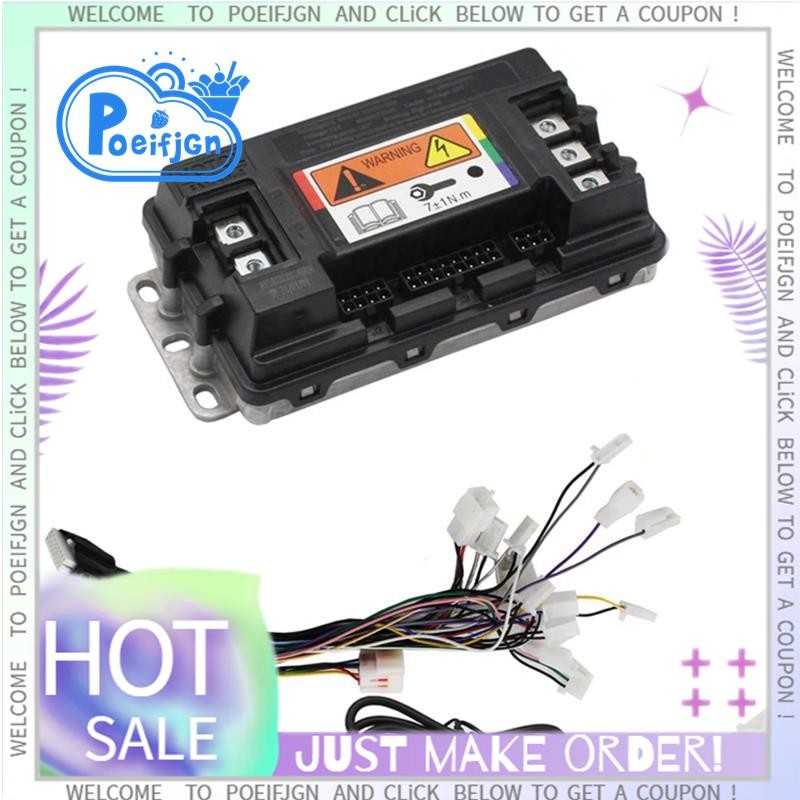 VOTOL EM50-4/72300 48-72V โปรแกรม Sine Wave Controller 2000W สกู๊ตเตอร์ไฟฟ้ารถจักรยานยนต์ไฟฟ้า QS มอ