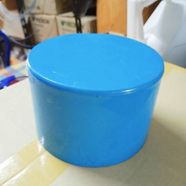 ฝาครอบ PVC 4" 4 นิ้ว อุปกรณ์ท่อพีวีซี
