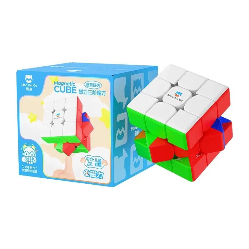 Gan Monster Go 352M 3x3 Magnetic Cube Professional GAN 352 M Speed Cube ปริศนาการศึกษาของเล่นของขวัญ