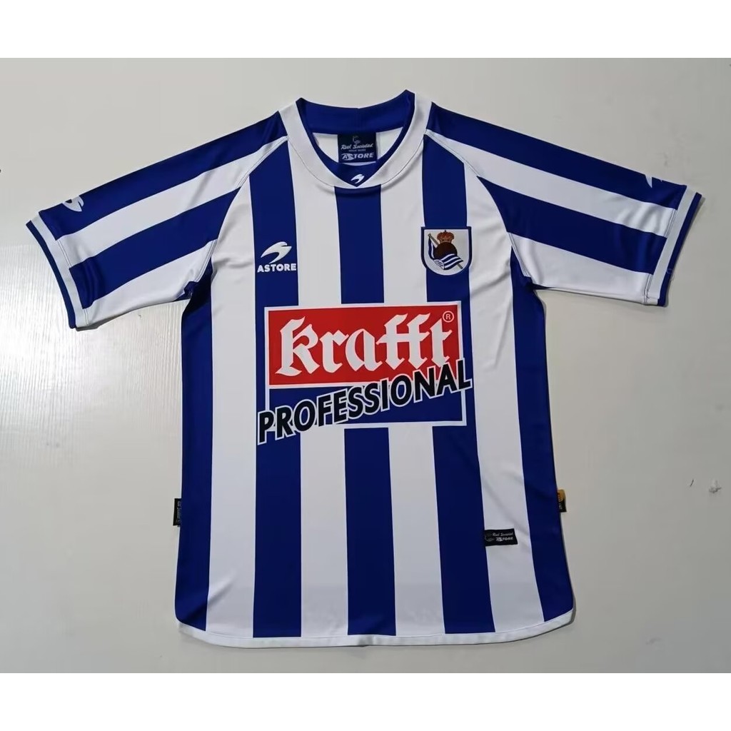 2002-03 Royal Society Home Retro Football Sports เสื้อยืดแขนสั้น