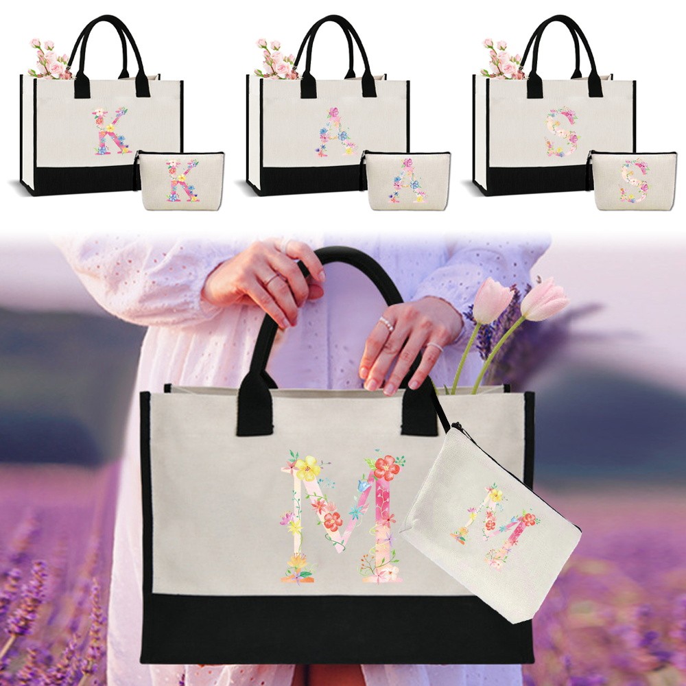 กระเป๋า Patchwork & Makeup Bag กระเป๋าอเนกประสงค์ กระเป๋าสะพาย กระเป๋าสะพาย กระเป๋าเครื่องสำอาง ชุดกระเป๋า Pink Series