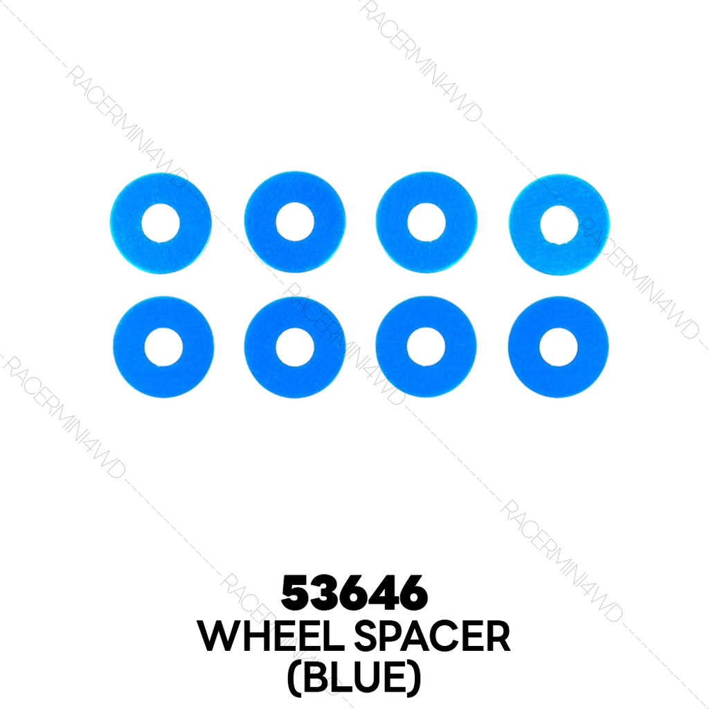 TAMIYA 53646 R/C Wheel Spacer (Blue)