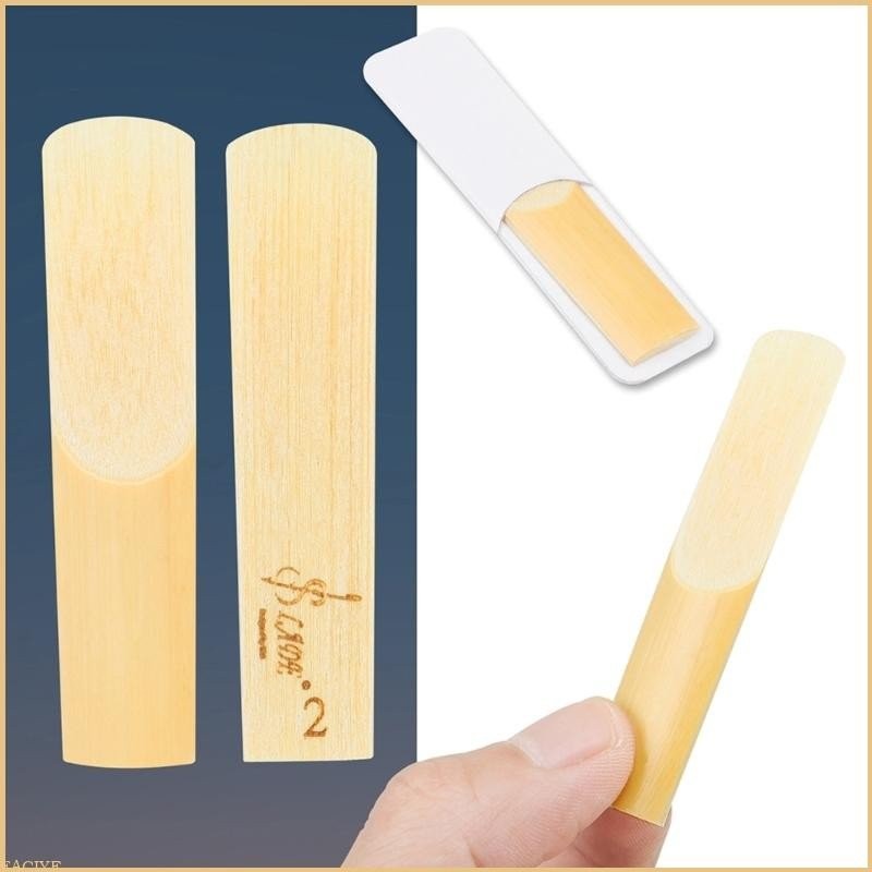 FACY 10 Pcs Sax Reed Whistle  Saxophone Reeds Traditional Reeds Clarinet Reed