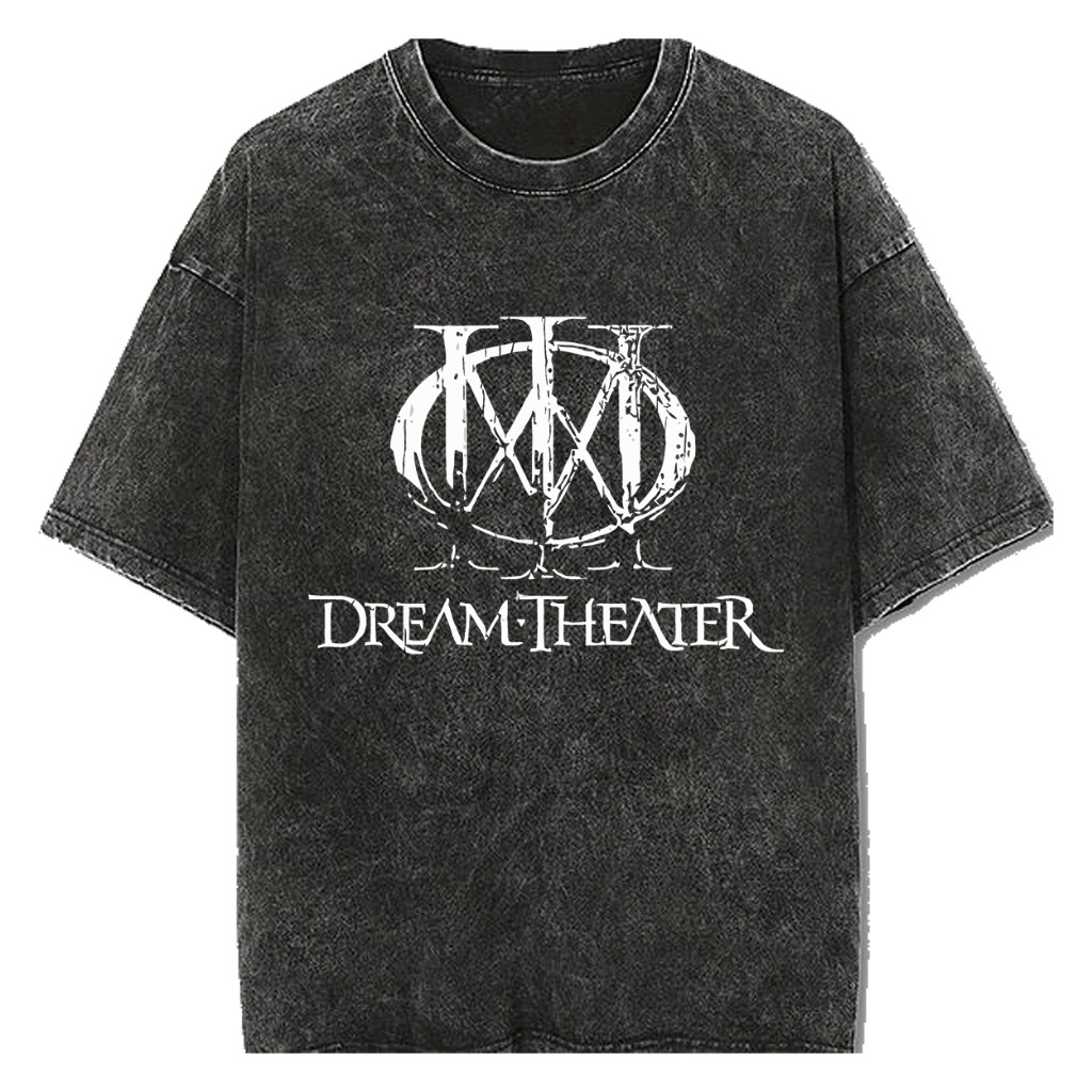 เสื้อยืด Sand Wash Dream Theater Cotton Combed 24s