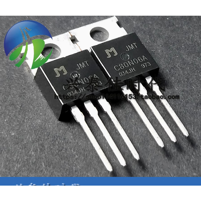 5 ชิ้นหลอดคริสตัล MOS Field Effect Tube C80N06A JMTC80N06A JMT C3005A JMTC58N06B C58N06B C60N04B C03