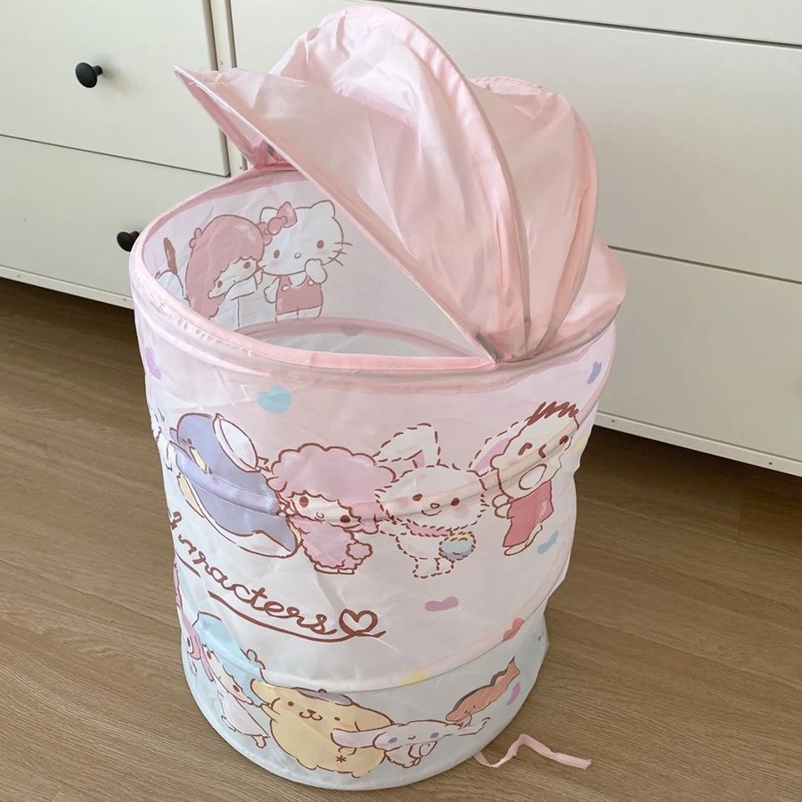 Kt 浴衣衣服玩具 中大型家用室内部布艺收纳盒装 High Towel ตะกร้าเสื้อผ้าสกปรกKT, ของเล่น, ของว่าง, ของจิปาถะ, อาบน้ําro ba