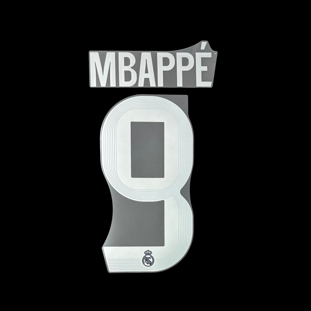อย่างเป็นทางการ MBAPPE 9 Real Madrid CF Away 2025-26 PRINT