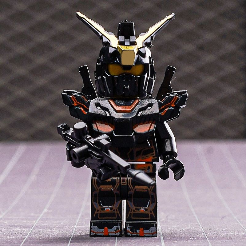 สินค้าคงคลังราคาถูก Minifigure Gundam Warrior ใช้งานร่วมกับ Lego Building Block Boy ประกอบตุ๊กตาของเ