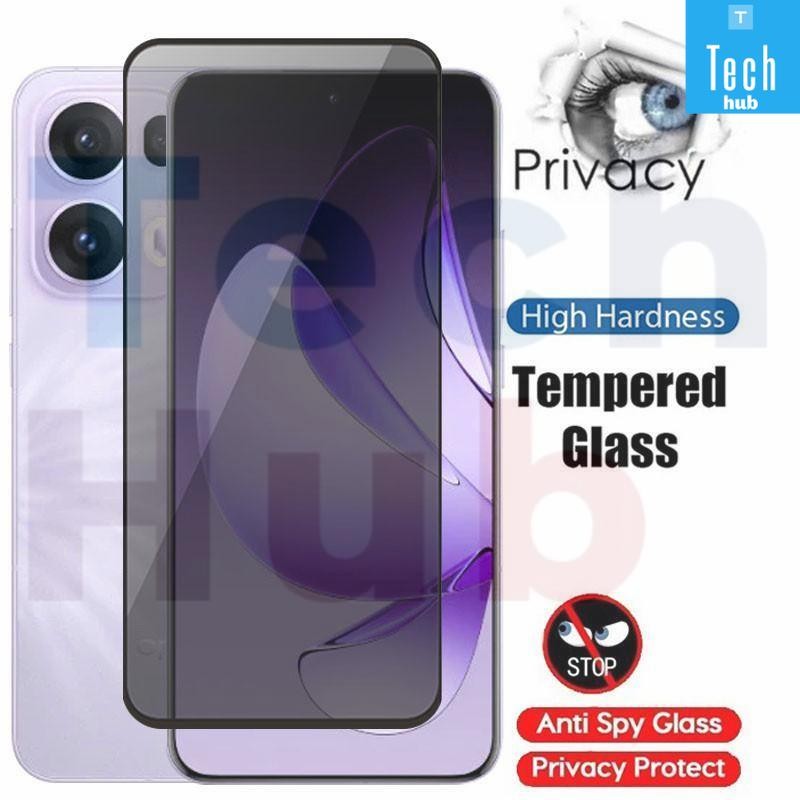 ฟิล์มกระจกกันมอง กระจกนิรภัย ตรงรุ่น สำหรับ For 0PP0  Reno14 5G Reno14 14F Reno13 13F ป้องกันการแอบด