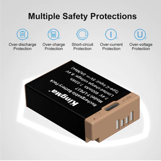Kingma CANON LP-E17 / LPE17 รุ่นชาร์จแบตเตอรี่ได้ในตัวผ่านสาย USB (ประกันศูนย์ 1 ปี)