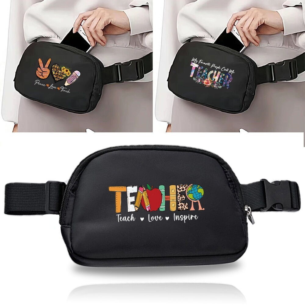 New Model Lulu Waist Bag, Teacher's Day Gift Dust-proof Pocket Convenient Fashionable Waist Bag Teac