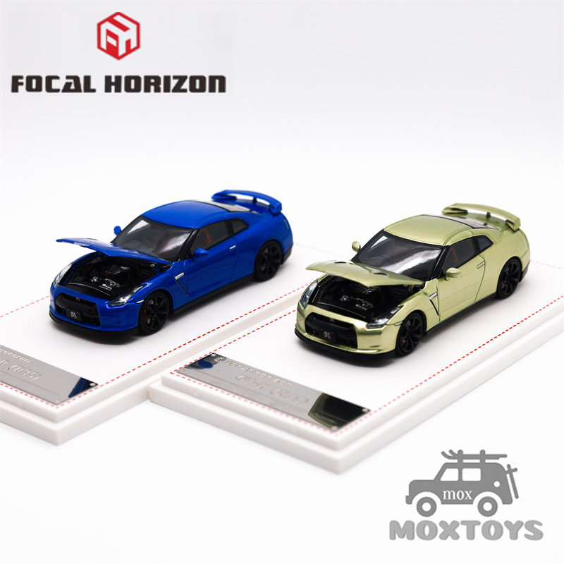 Focal Horizon FH 1:64 GT-R R35 Limited999 รถโมเดลDiecast