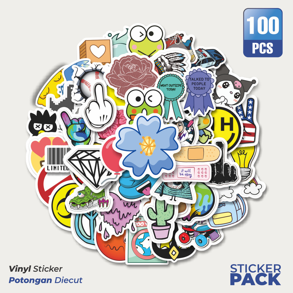 Noob Pack สติ๊กเกอร์ไวนิล สติ๊กเกอร์สุ่ม V2 สติ๊กเกอร์ความงามกันน้ํา - สําหรับแล็ปท็อป มอเตอร์ไซค์ แ