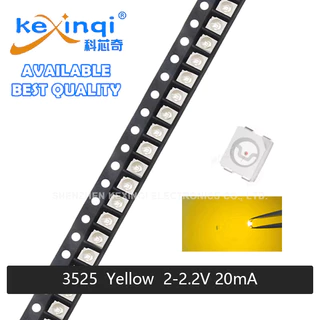 (100 ชิ้น) 3528 SMD LED สีแดงสีฟ้าเขียว Yellowish-สีเขียวเหลืองขาวส้ม Warm-White Ice-Blue ชมพูม่วง Cool-White Light Diode