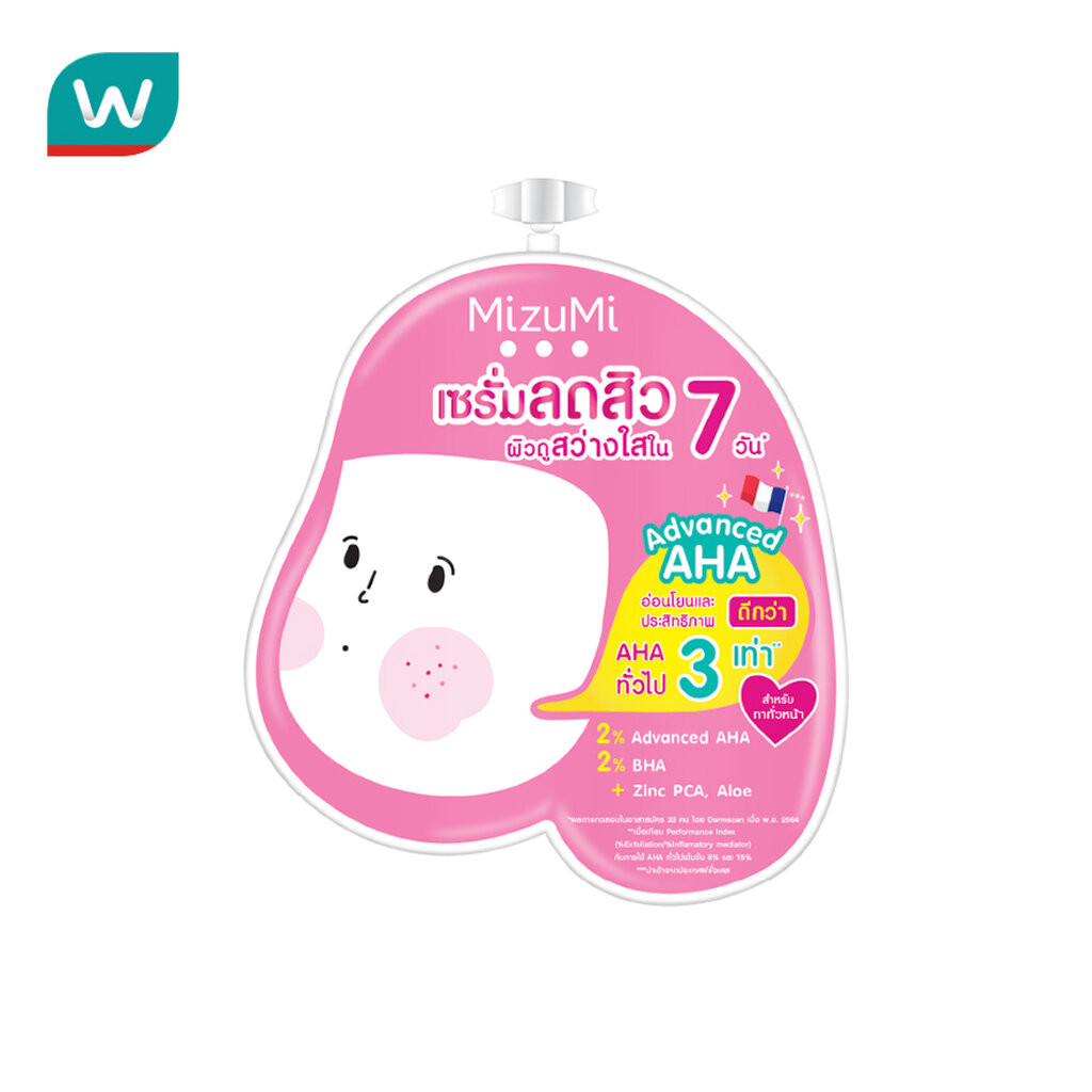 Mizumi มิซึมิ AHA BHA แอคเน่ เซรั่ม 6 กรัม
