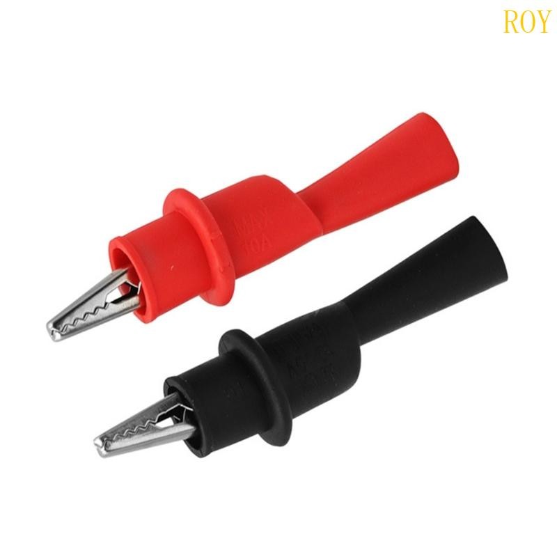 ROY คลิปจระเข้ Clamps จระเข้จระเข้จัมเปอร์คลิปทดสอบไฟฟ้า Helper