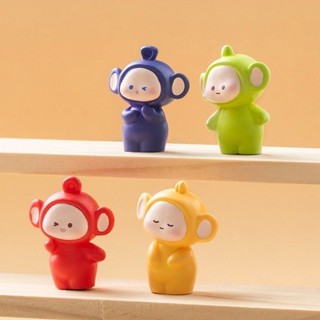 น่ารักเทเลทับบี้ ตุ๊กตาอุปกรณ์ตกแต่งรถยนต์มินิเรซิ่นคอนโซลรถ…