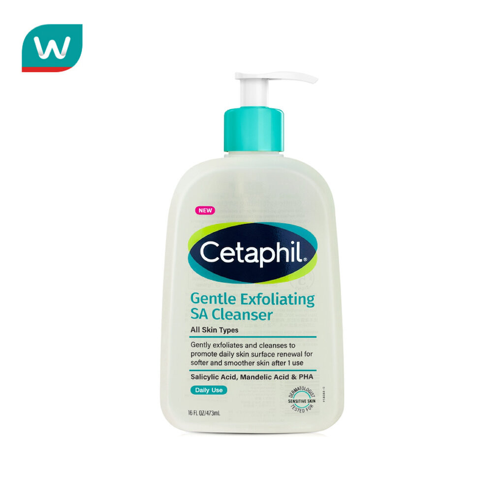 Cetaphil เซตาฟิล เจนเทิล เอ็กซ์ฟอลิเอทติ้ง เอสเอ คลีนเซอร์ 473 มล.