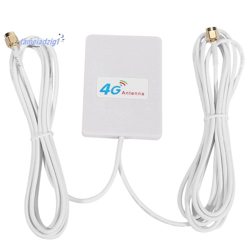 เสาอากาศ WiFi 4G/3G 28dBi LTE เสาอากาศ 4G/3G เราเตอร์มือถือเสาอากาศ WiFi เสาอากาศบรอดแบนด์เครือข่าย 