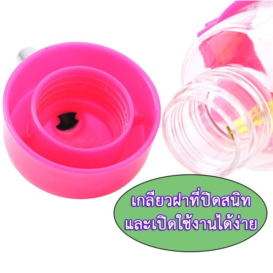 ขวดน้ำ 250ml แบบติดกรง อัตโนมัติ สำหรับแฮมสเตอร์ กระต่าย สุนัข แมว นก ถอดล้างง่าย ใช้งานสะดวก - รูปที่ 3