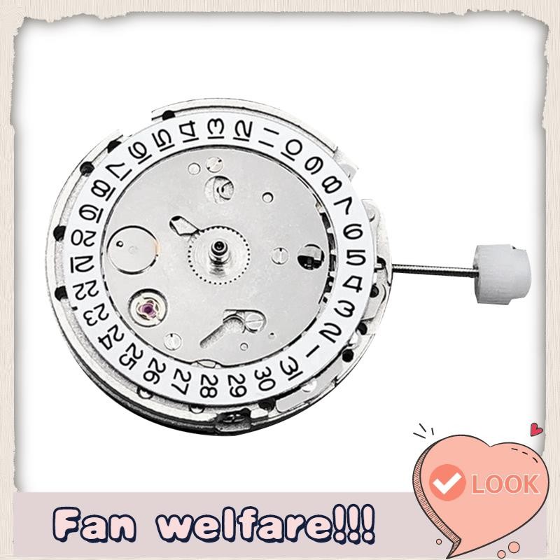 DG2813 Movement นาฬิกาปฏิทินสีขาววันที่ทดแทน Miyota 8215 821A Movement