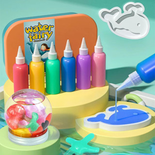 ชุดเจลปั้นน้ำ DIY เยลลี่น้ำ Magical Water Seape ของเล่นเสริม…