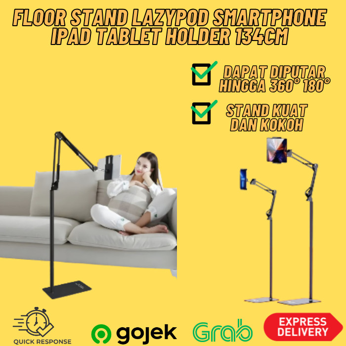 ที่วางแท็บเล็ต iPad สมาร์ทโฟน Lazypod 134ซม. - DONGC-001