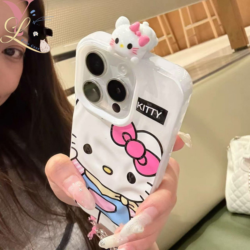 IPhone 15 16 11 13 12 14 Pro Max 7 8 15 14 16 Plus Case Cat Bow Lovely Water Ripple คู่