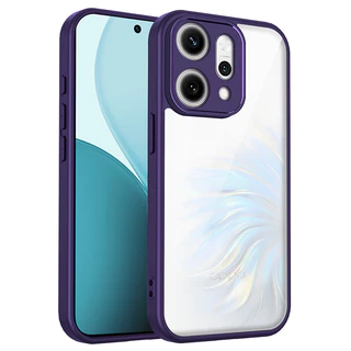 สําหรับ OPPO Reno 14F 13F 12F 11F Reno 14 13 12 11 10 Pro 3 7Z 8 8Z 8T โปร่งใส Matte เคสโทรศัพท์กล้องป้องกันกันกระแทกซิลิโคนอ่อนนุ่มฝาครอบ