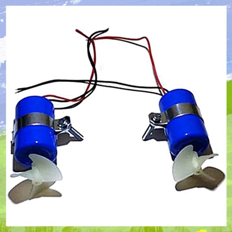 1 คู่ RC Jet เรือมอเตอร์ใต้น้ํา Thruster 7.4V 16800RPM CW CCW 3 ใบมีดใบพัดสําหรับ DIY Micro-ROV หุ่น