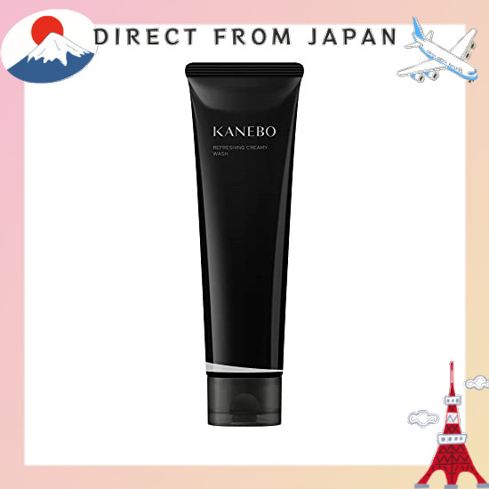 【From Japan】 KANEBO Refreshing Creamy Wash a Facial Wash 130g