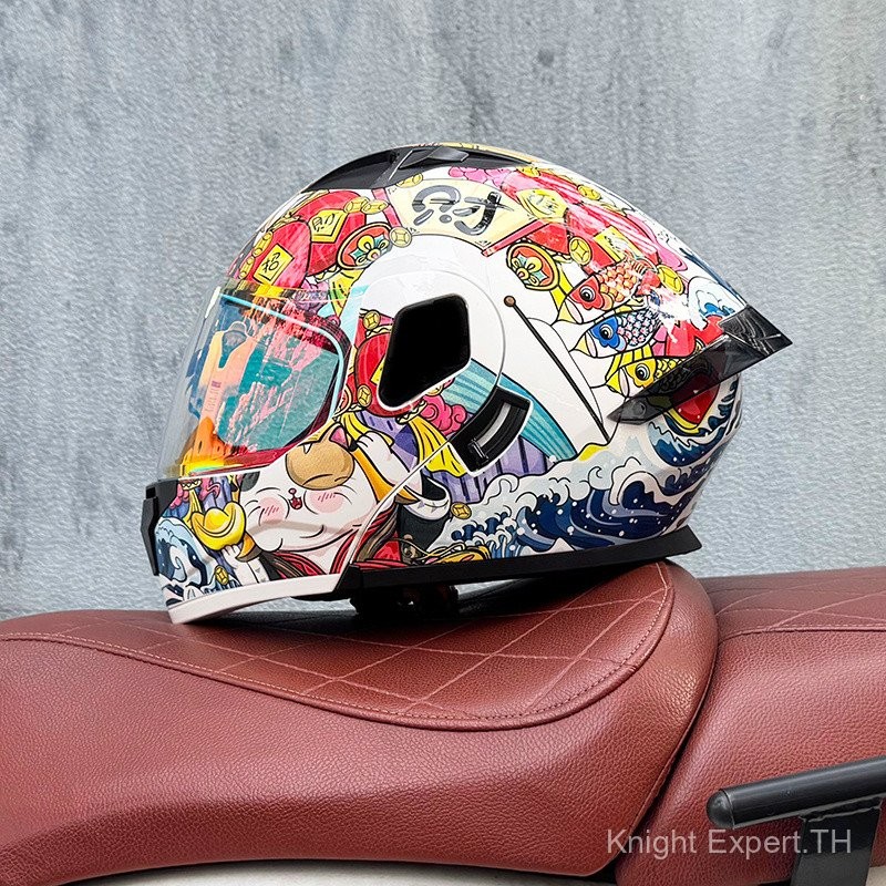 ORZ หมวกกันน็อคมอเตอร์ไซค์ Unisex Flip Up Visor 3C มาตรฐานความปลอดภัย